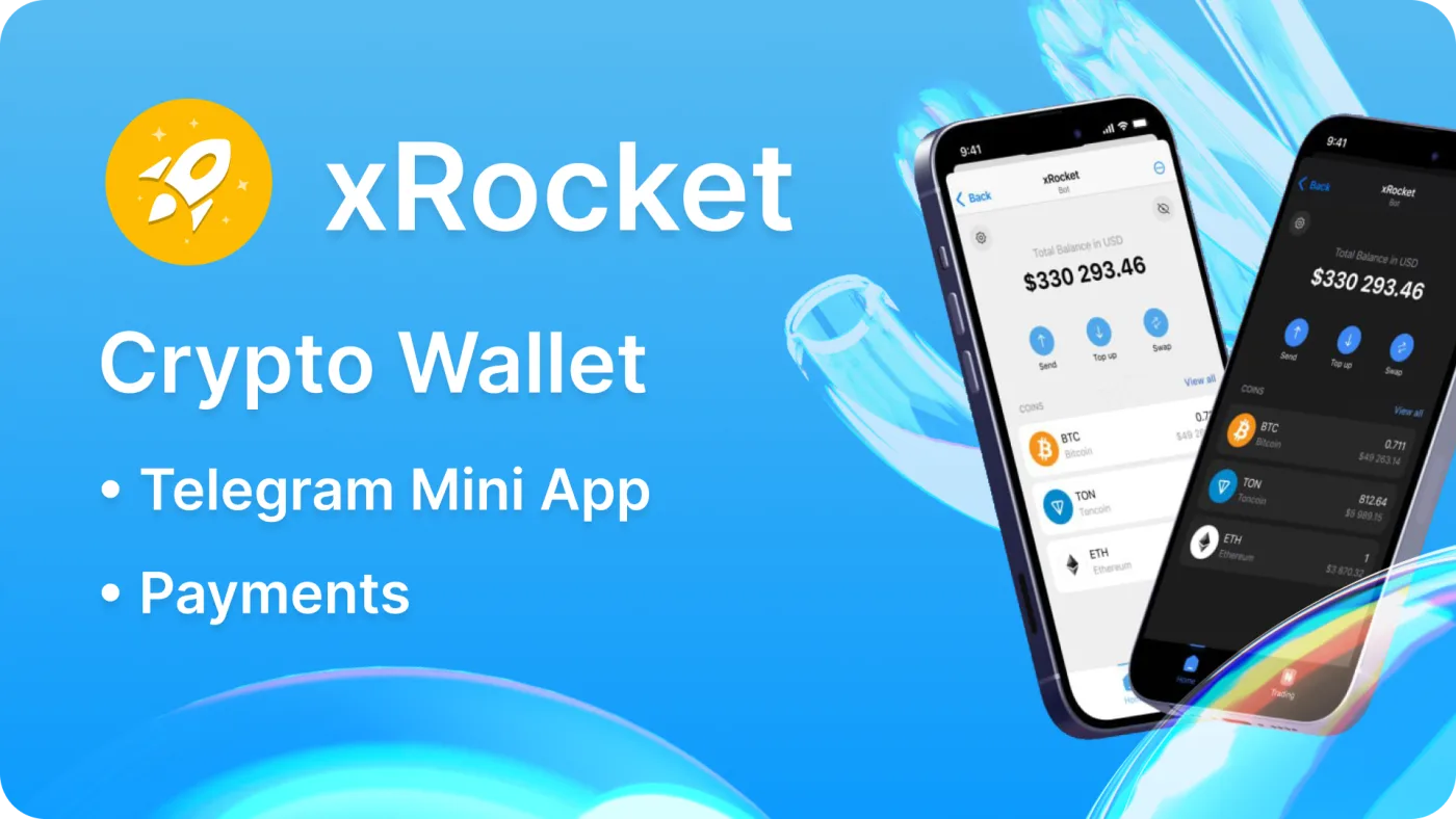 xRocket — обложка кейса